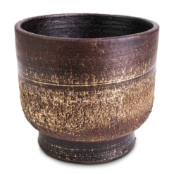 Aico Plant Pot - Shiny Brown -Outlet The Ever Sprout Store Aico Plant Pot Shiny Brown 17x13cm