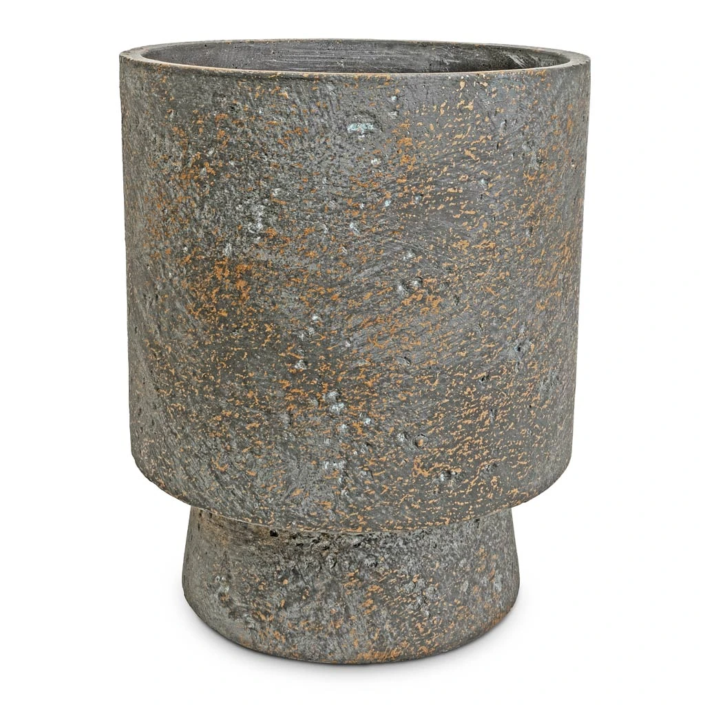 Aily Plant Pot - Earth Cement 1 Aily Plant Pot - Earth Cement