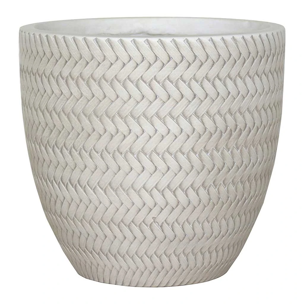 Angle Couple Plant Pot - White 1 Angle Couple Plant Pot - White