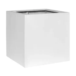 Block Essentials Planter - Matt White 18 Block Essentials Planter - Matt White -Outlet The Ever Sprout Store Block Essentials Planter Matt White 30x30x30cm