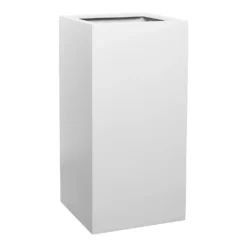 Bouvy Essentials Planter - Matt White -Outlet The Ever Sprout Store Bouvy Essentials Planter Matt White 40x40x80cm