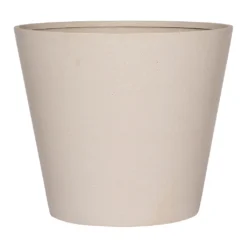 Bucket Refined Planter - Natural White