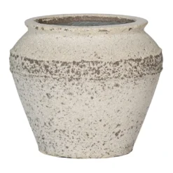 Eros Mediterranean Planter - Chalk White