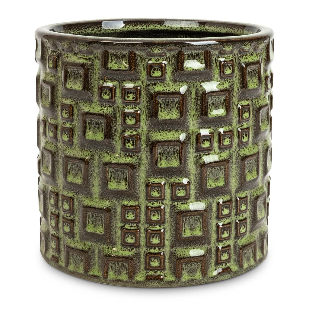 Fiene Plant Pot - Green 1 Fiene Plant Pot - Green