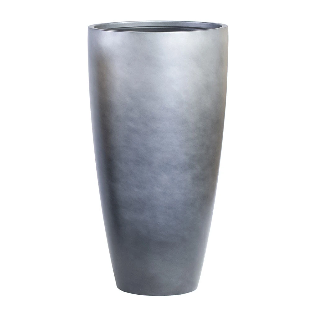 Gradient Partner Planter - Matt Grey 1 Gradient Partner Planter - Matt Grey