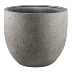Grigio New Egg Pot Planter - Natural Concrete