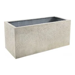 Grigio Trough Planter - Antique White Concrete 8 Grigio Trough Planter - Antique White Concrete -Outlet The Ever Sprout Store Grigio Trough Planter Antique White Concrete Medium