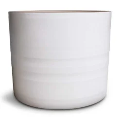 Hadleigh Plant Pot - White -Outlet The Ever Sprout Store Hadleigh Plant Pot White 20x17.5cm 72286806 5a3f 4fb1 a429 5d161fd0ee98