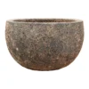 Lava Bowl Relic Planter - Rust