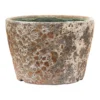 Lava Couple Straight Relic Planter - Rust
