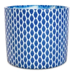 Lazzaro Plant Pot - Navy Garland -Outlet The Ever Sprout Store Lazzaro Plant Pot Navy Garland 15x13cm