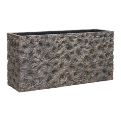 Luxe Lite Moon Trough Planter - Bronze