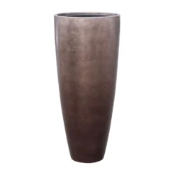 Metallic Partner Planter - Matt Coffee -Outlet The Ever Sprout Store Metallic Partner Planter Matt Coffee 40x90cm