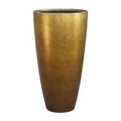 Metallic Partner Planter - Matt Honey -Outlet The Ever Sprout Store Metallic Partner Planter Matt Honey 49x90cm