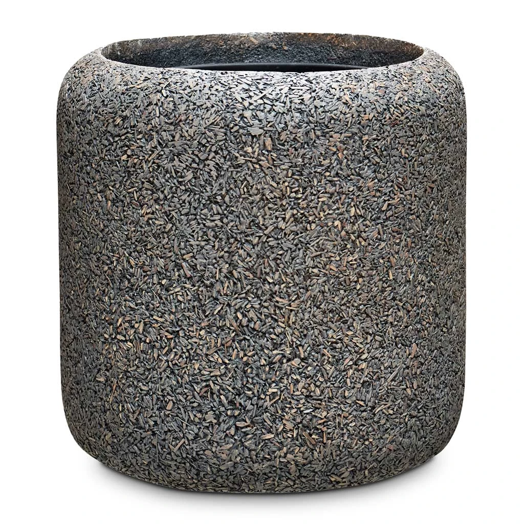 Naturescast Cylinder Planter - Grey 4 Naturescast Cylinder Planter - Grey - Image 4