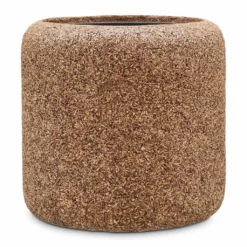 Naturescast Cylinder Planter - Natural