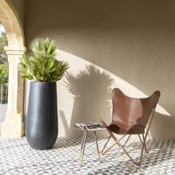 Nax Natural Tall Planter - Black 12 Nax Natural Tall Planter - Black -Outlet The Ever Sprout Store Nax Natural Tall Planter Black 3