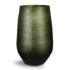 Noor Plant Vase - Velvet Green