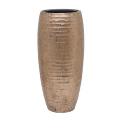 Opus Hammered Partner Planter - Gold