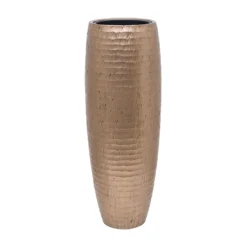 Opus Hammered Partner Planter - Gold -Outlet The Ever Sprout Store Opus Hammered Partner Planter Gold 35x97cm
