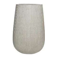 Outlet The Ever Sprout Store 41 Patt High Plant Vase - Ridged Cement