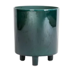 Pisa Plant Pot - Emerald 9 Pisa Plant Pot - Emerald -Outlet The Ever Sprout Store Pisa Plant Pot Emerald 20x24cm