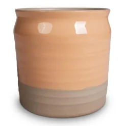 Puro Ripple Plant Pot - Peach