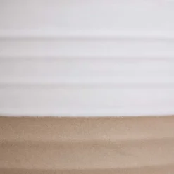 Puro Ripple Plant Pot - White -Outlet The Ever Sprout Store Puro Ripple Plant Pot White