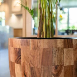 Quinn Planter - Natural 12 Quinn Planter - Natural -Outlet The Ever Sprout Store Quinn Natural 4