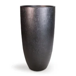 Raindrop Tall Vase Planter - Anthracite 8 Raindrop Tall Vase Planter - Anthracite -Outlet The Ever Sprout Store Raindrop Tall Vase Planter Anthracite 42x79cm 1