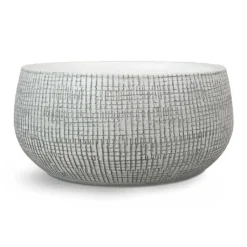 Ryan Plant Bowl - White Black