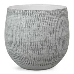 Ryan Plant Pot - White Black 17 Ryan Plant Pot - White Black -Outlet The Ever Sprout Store Ryan Plant Pot White Black Medium