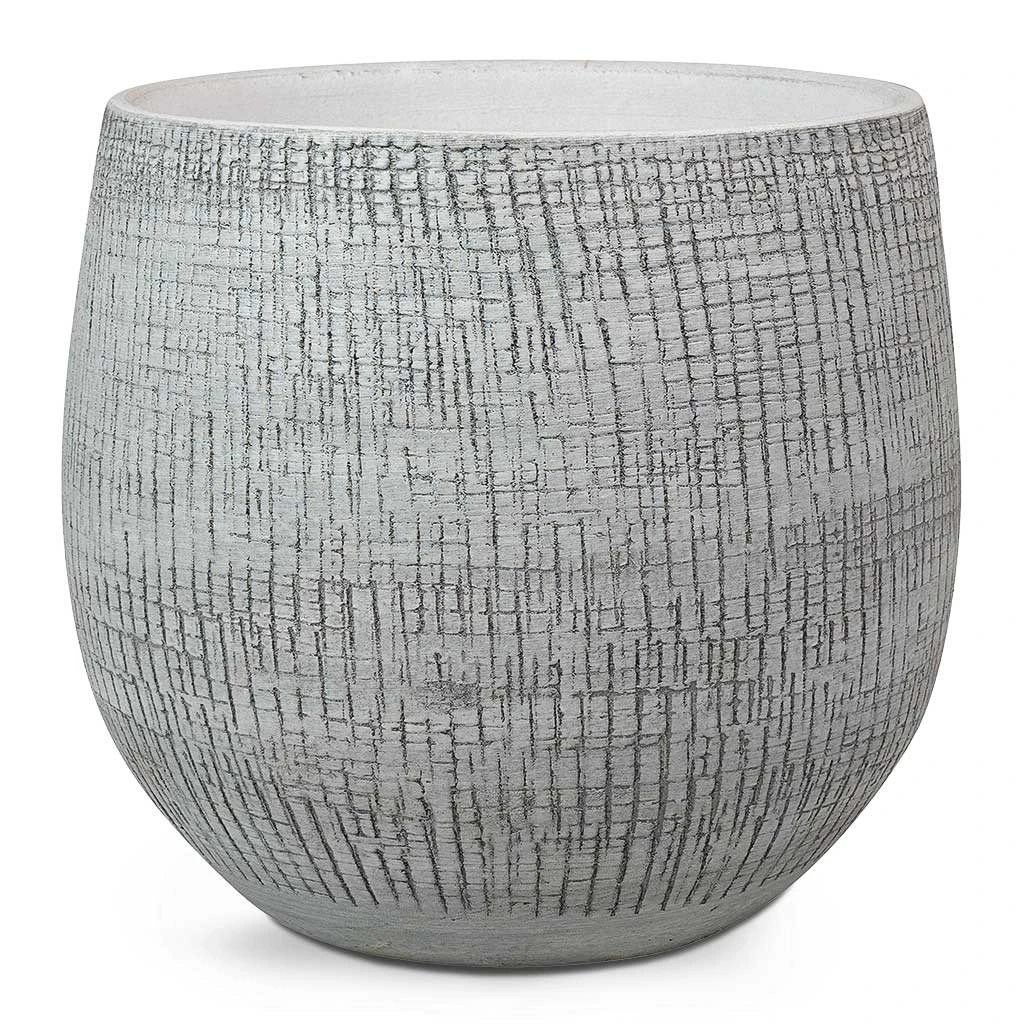 Ryan Plant Pot - White Black 5 Ryan Plant Pot - White Black - Image 5