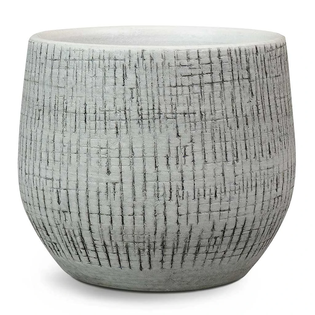 Ryan Plant Pot - White Black 9 Ryan Plant Pot - White Black - Image 9