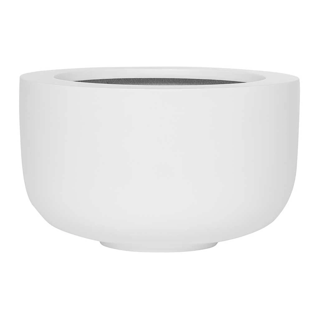 Sunny Essentials Bowl Planter - Matt White 1 Sunny Essentials Bowl Planter - Matt White