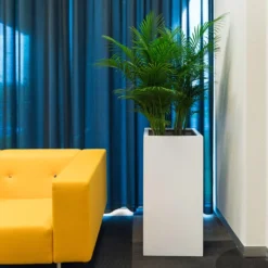 Bouvy Essentials Planter - Matt White -Outlet The Ever Sprout Store pottery pots essential matte bouvy 5